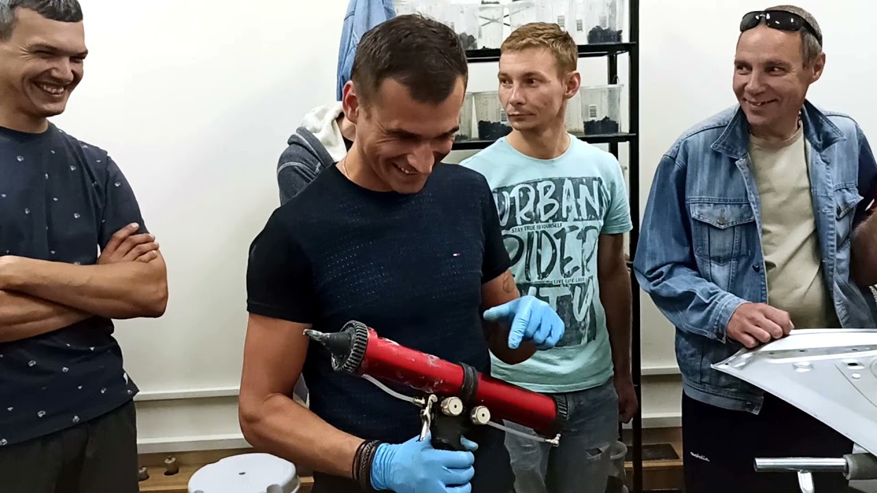 Часть 2. Абразивы и распыляемый герметик.