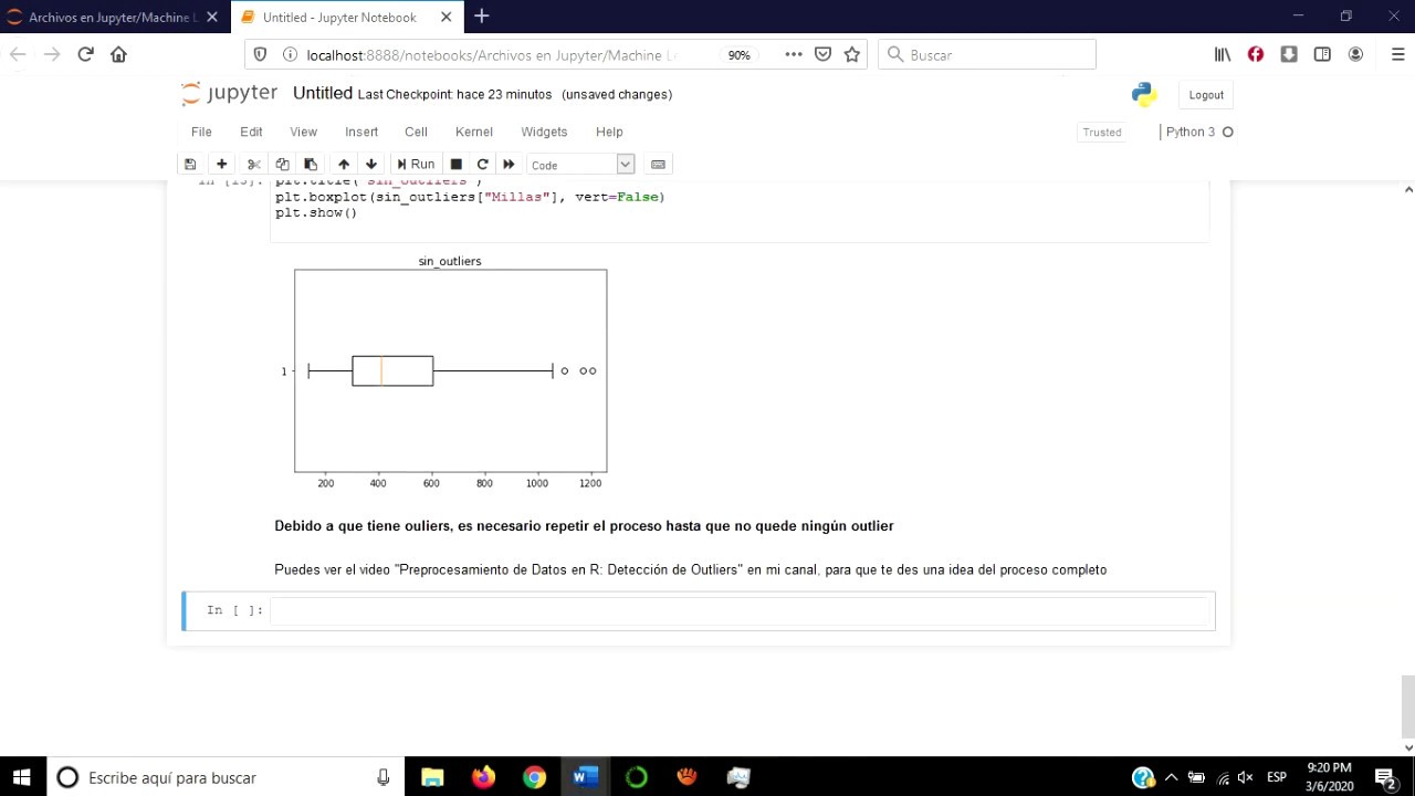 Pre Procesamiento de Datos en Python: Detección de Outliers