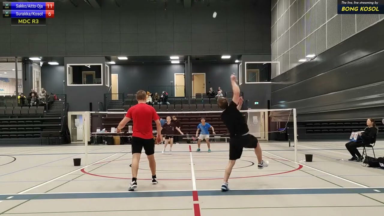 Ilkka/Antti vs Miika/Bong | MDC | Sulkapallokisat Nivalassa Champion Door Areenassa