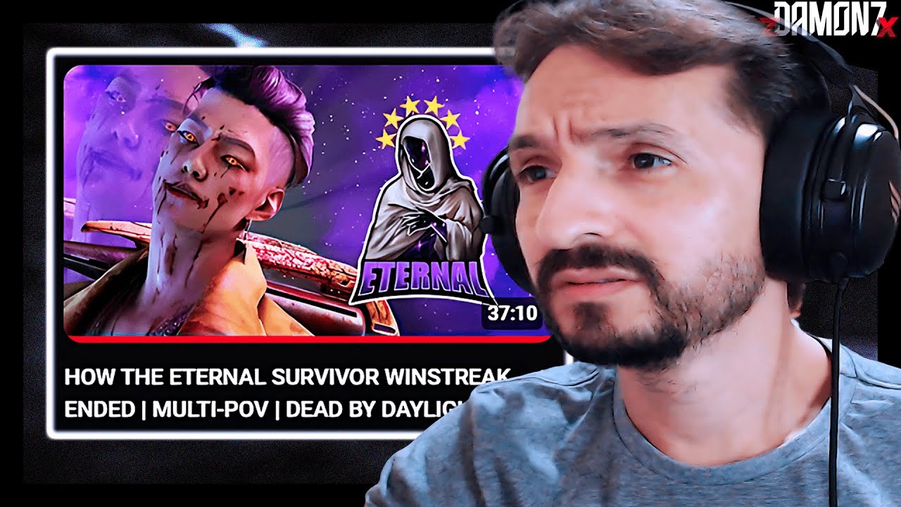 COMO O MELHOR TIME DO MUNDO PERDEU A STREAK PARA UM CLOWN - REACT - Dead by Daylight