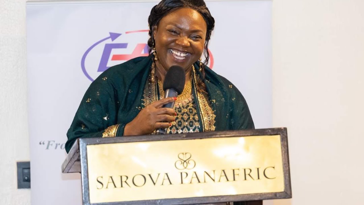 PASTOR DORCAS JOINS THE GATHERING OF SAINTS UNDER EVANGELICAL ALLIANCE OF KENYA (EAK) FOR A DINNER.