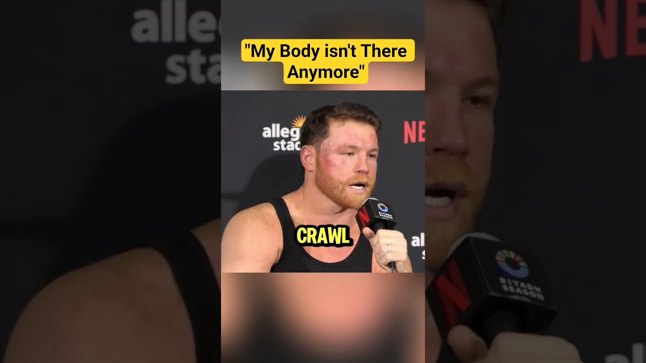 Canelo Gets Real After Losing to Crawford 😔