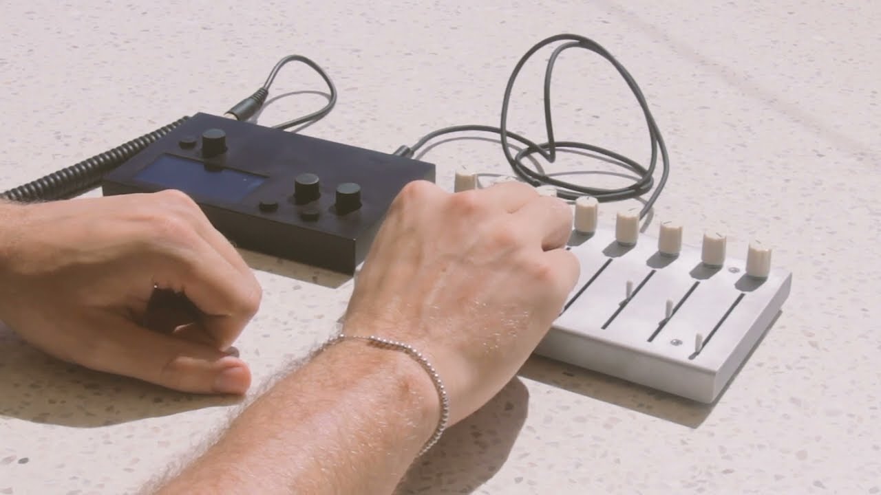 Monome Norns & miniMidi - Ambient Sines