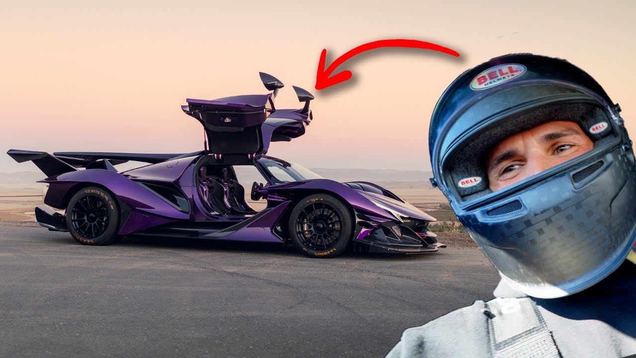 Riding In My Friends $6,000,000 Apollo IE Hypercar - The Purple Dragon