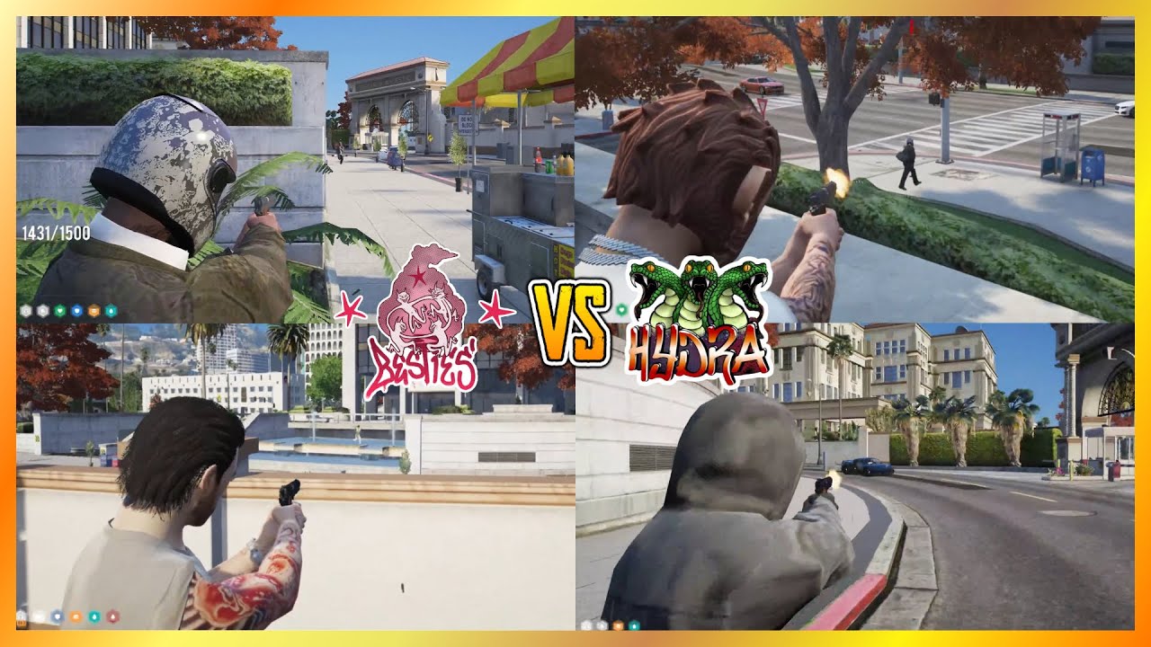 Besties Pull Up On Hydra On a Money Run (Multi POVs) | NoPixel 4.0 GTA RP