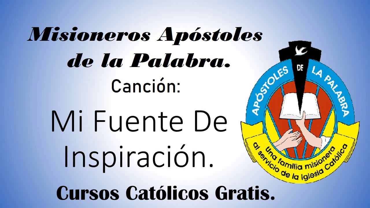 1.5 CANCIÓN MI FUENTE DE INSPIRACIÓN