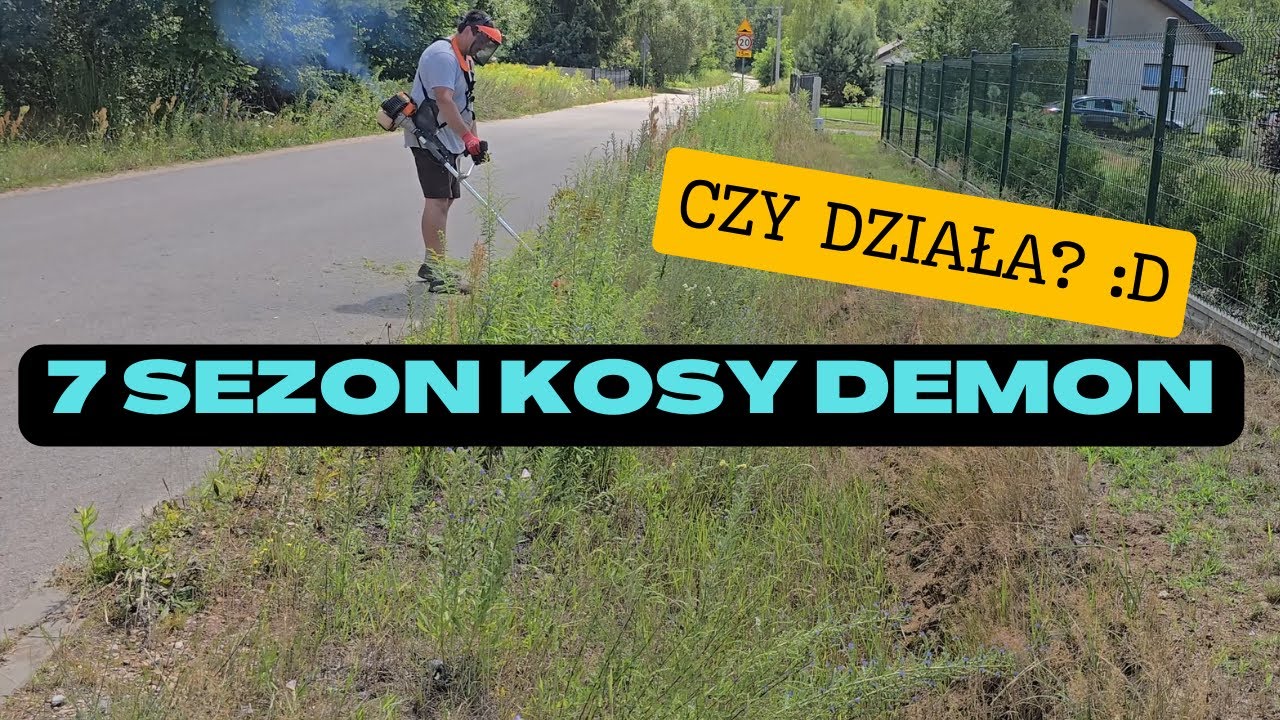 Kosa Demon 7 sezon. Czy Działa? 🤗 Na Działce! odc.125
