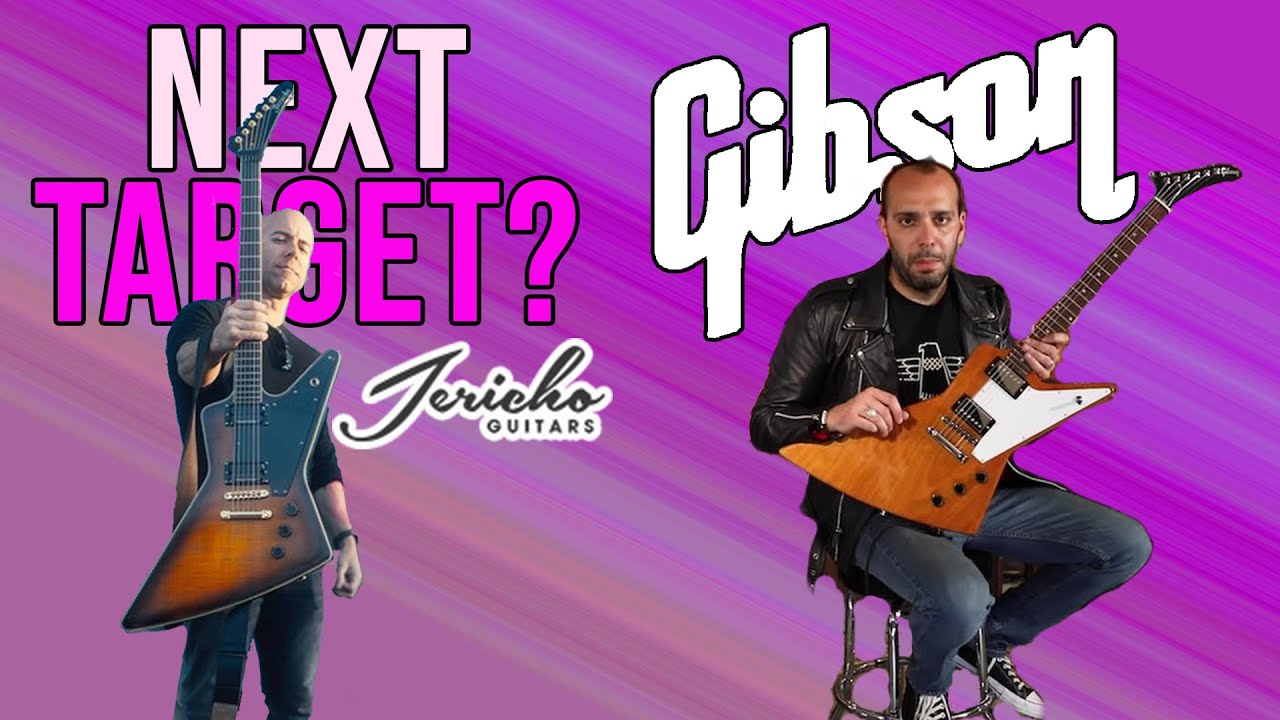 Jericho Guitars НАПРАШИВАЮТСЯ на иск от Gibson!