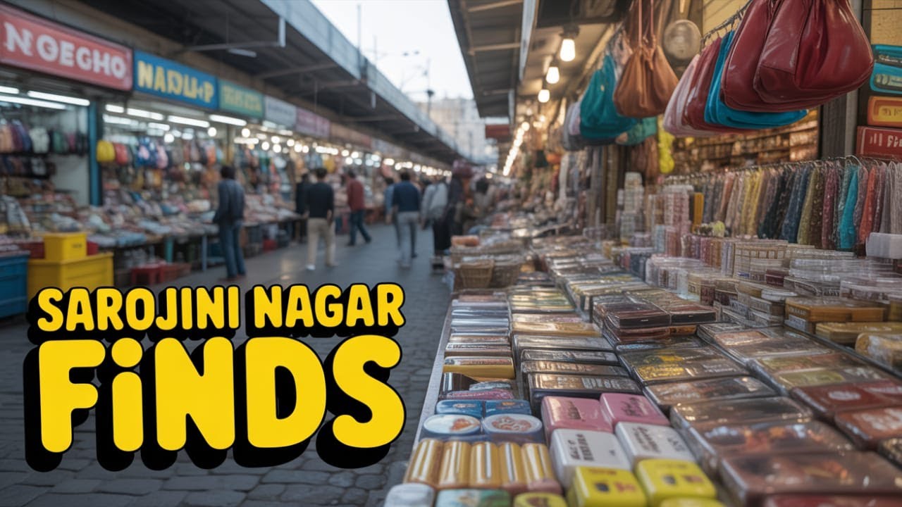 WALKTOUR OF SAROJINI NAGAR MARKET NEW DELHI 2025