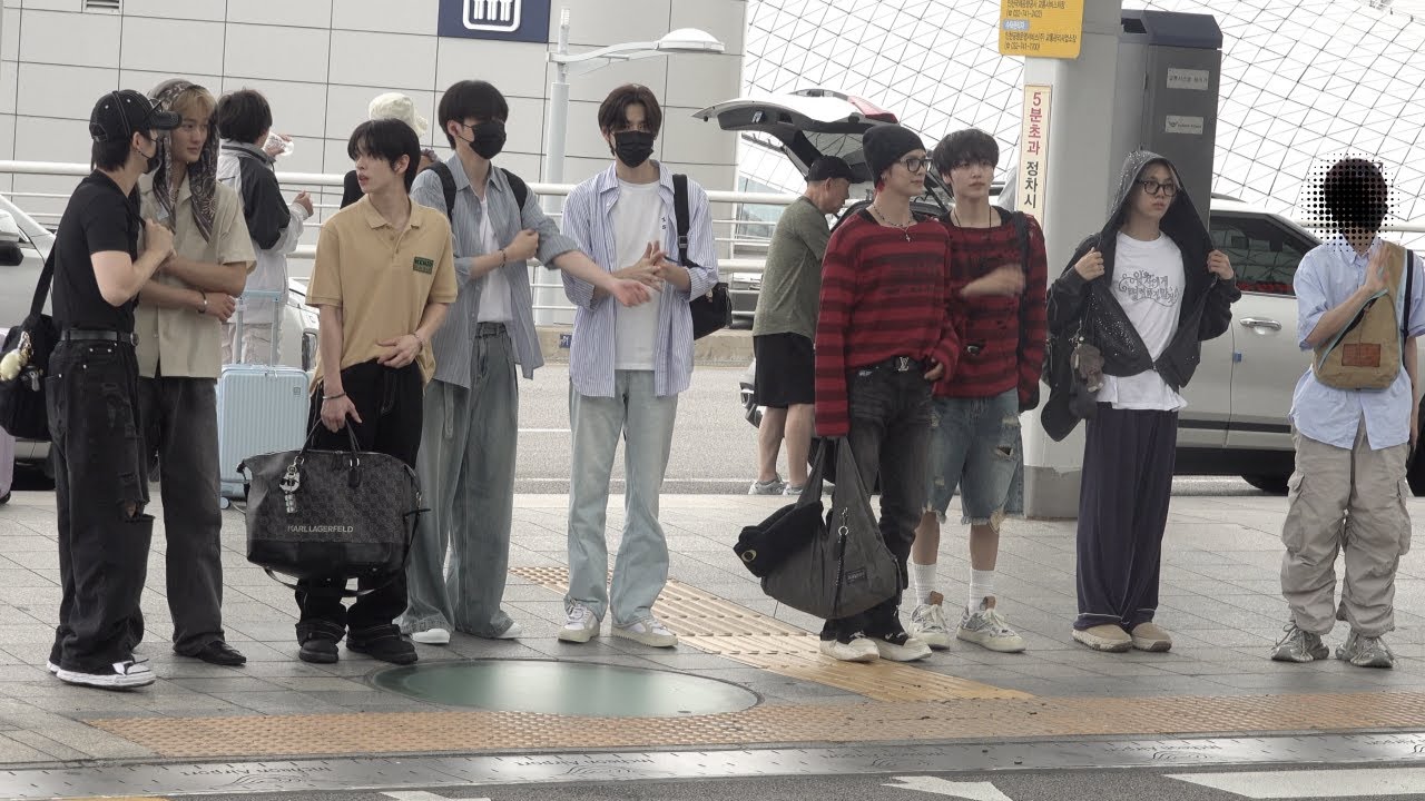 250731 #CRAVITY #크래비티 KCON LA 공연차 인천국제공항 출국 FANCAM