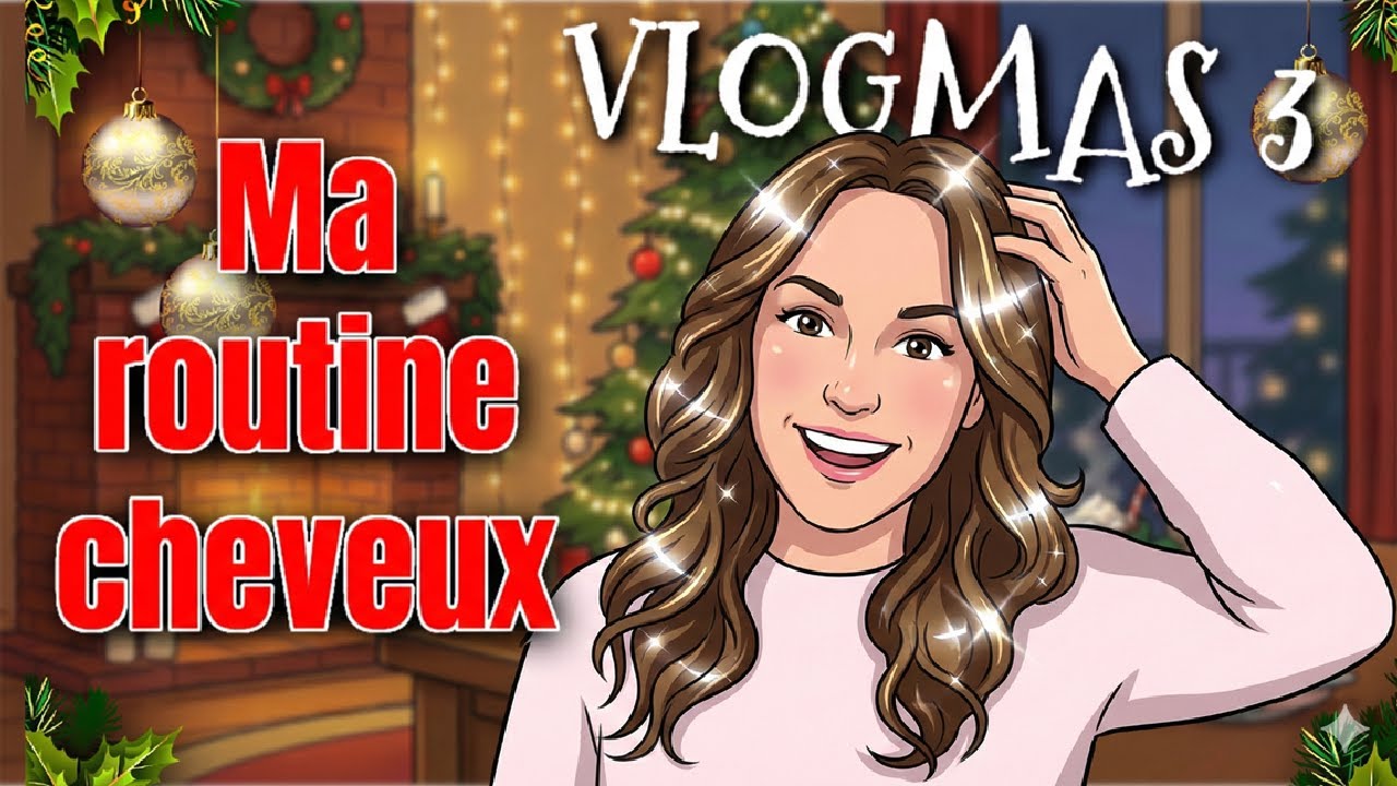 Vlogmas #3 &bull; Cheveux ULTRA brillants ✨ + Drive & apr&egrave;s-midi avec Mylan