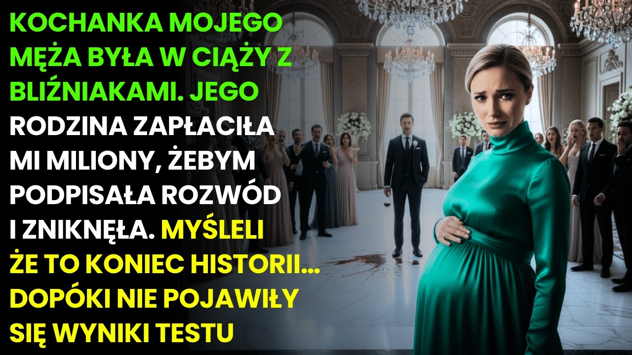 Zapłacili mi 400 tys. zł, żebym zniknęła i podpisała rozwód… wtedy odkryłam, że jestem w ciąży