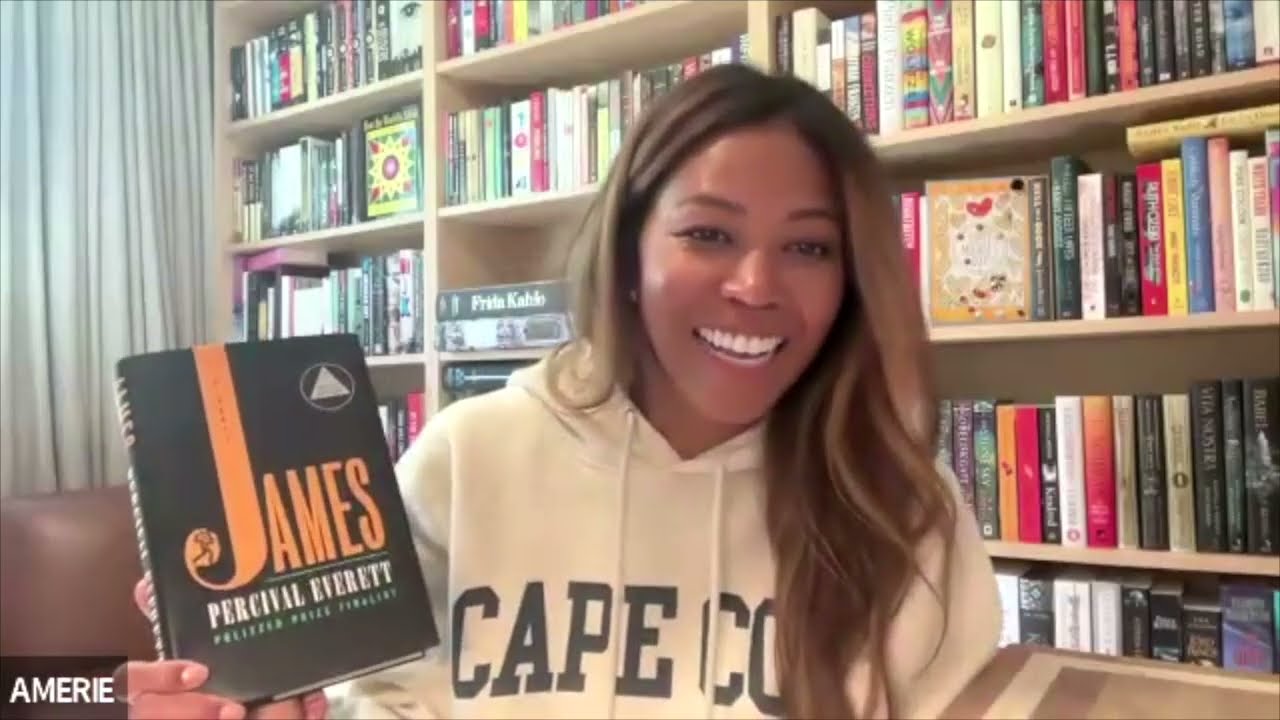 AMERIE'S BOOK CLUB author chat | JAMES by Percival Everett