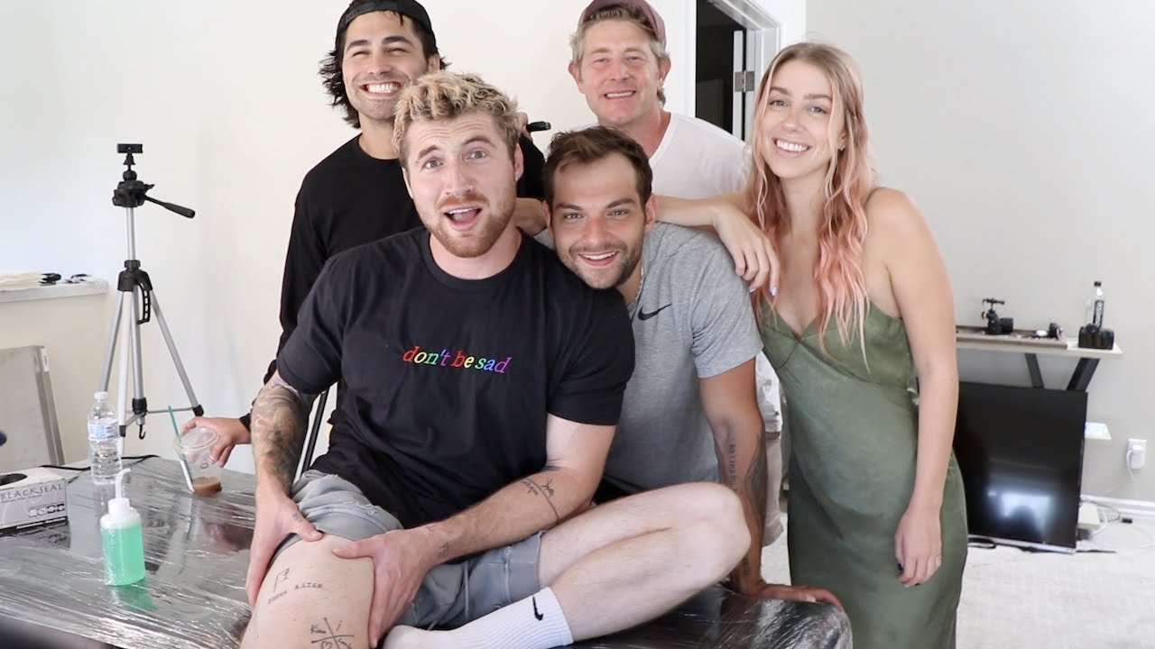 I GOT HIS NAME TATTOOED ON ME!!