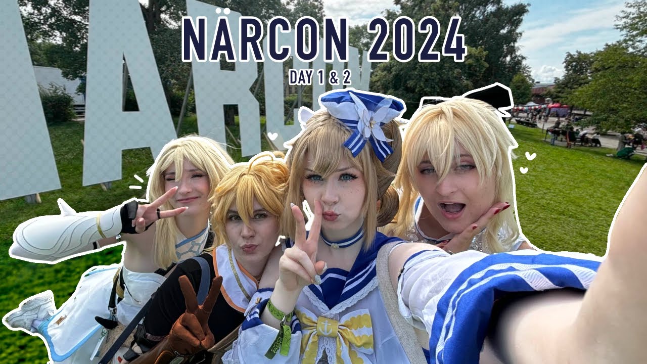 Närcon Summer 2024 Cosplay Convention Vlog | Part 1