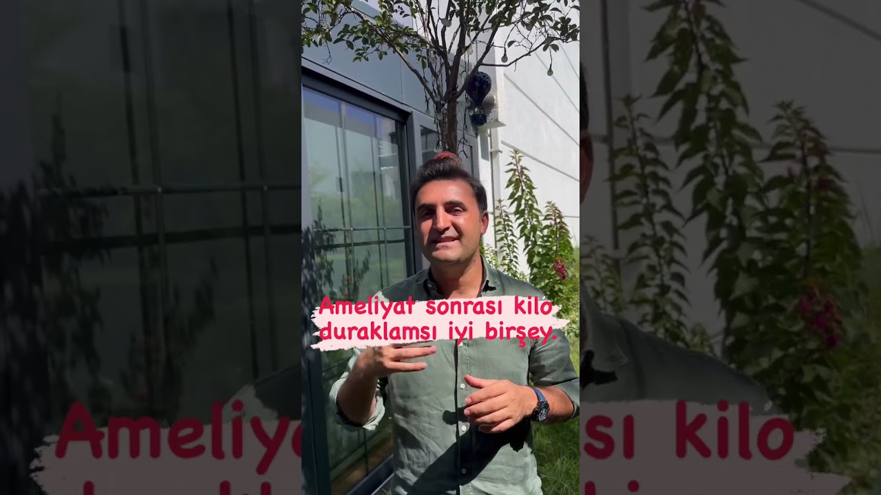 Tüp mide ameliyatı sonrası kilo verme duraklaması