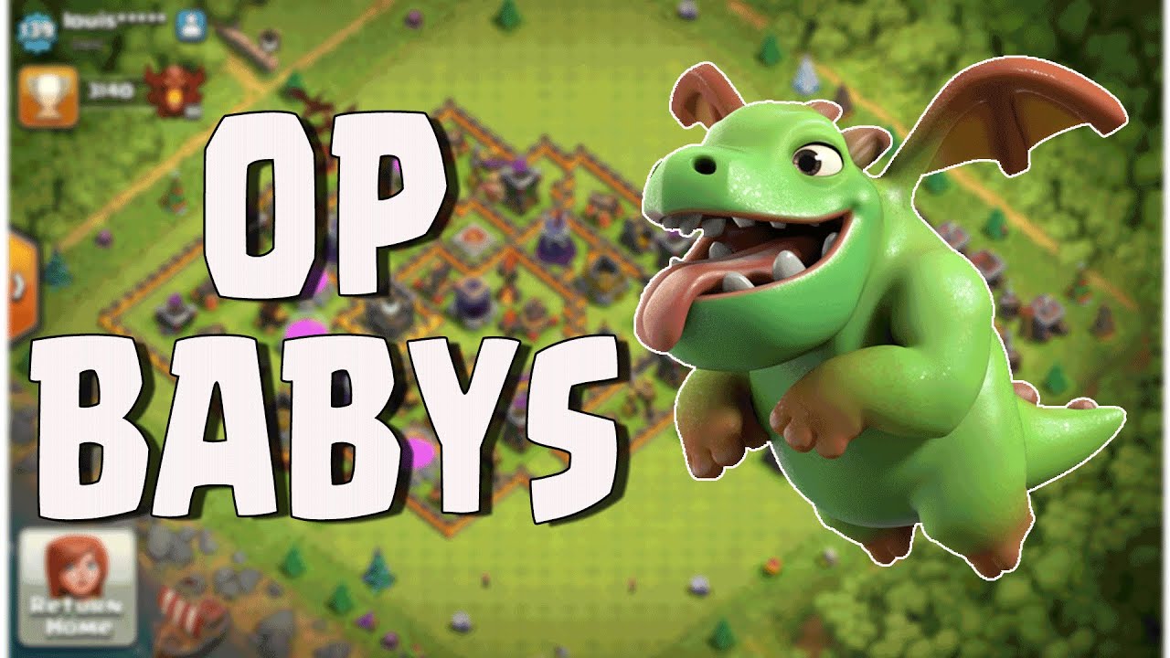 OP BABYDRACHEN - RATHAUS 10 TAKTIK | Clash of Clans | CoC | deutsch