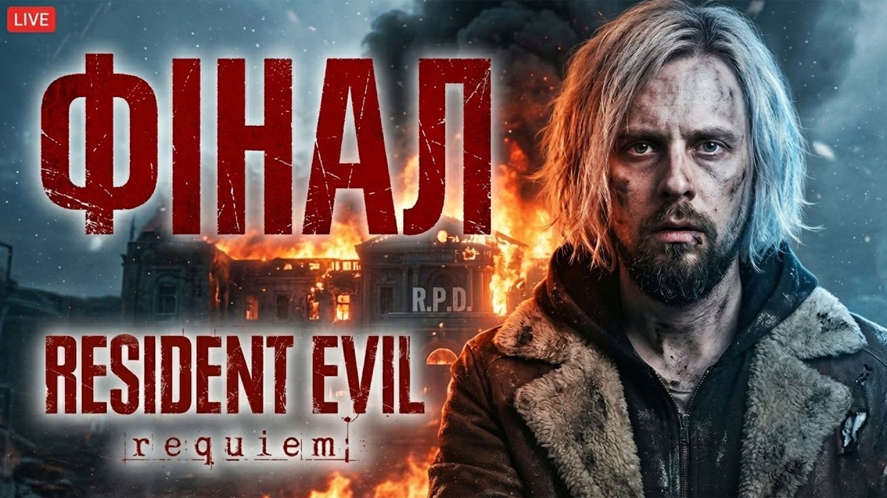 🔴 ЩО ТУТ ВЗАГАЛІ ВІДБУВАЄТЬСЯ? ФІНАЛ Resident Evil: Requiem - Проходження UKR Частина 6 #ЩАПОСТРІМИМ