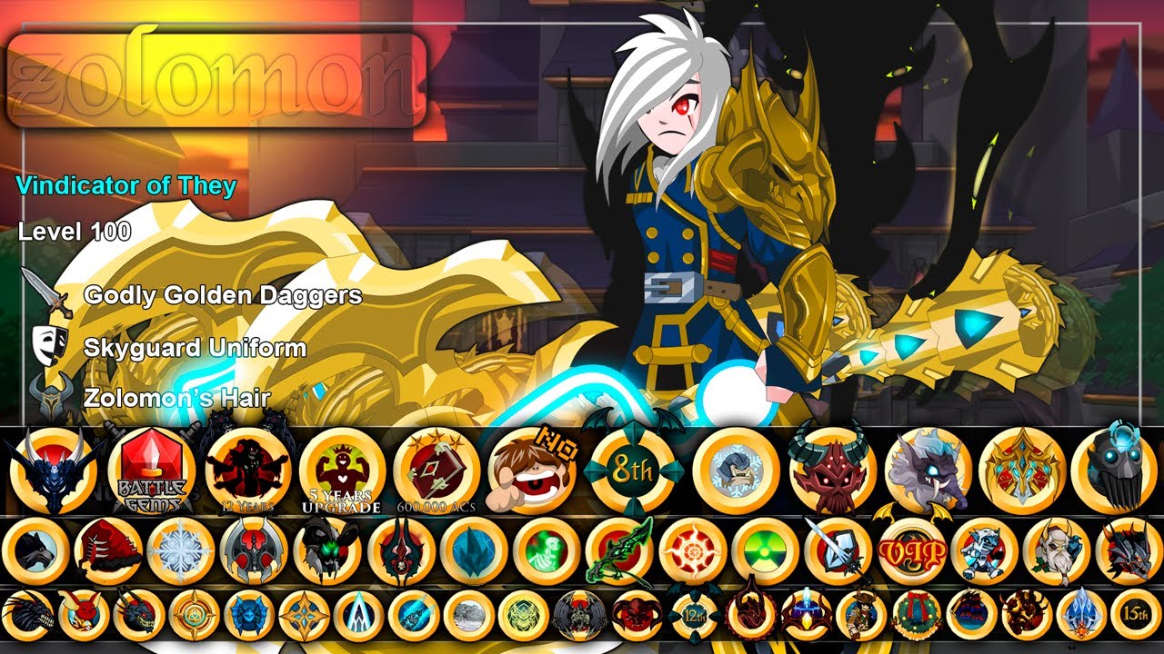[AQW] 2013 High-End Account!🔥 (Showcase) ❌