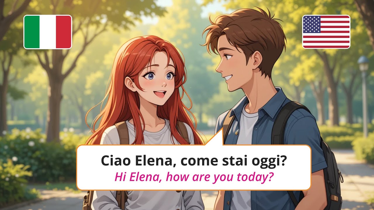15 Minutes of Real Italian Conversation 🇮🇹 |  Learn Italian for Beginners [ENG/IT SUB]