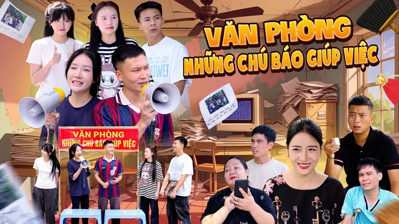 VĂN PHÒNG NHỮNG CHÚ BÁO GIÚP VIỆC | Hai Anh Em Phần 945 | Phim Tình Cảm Hài Hước Gãy Media