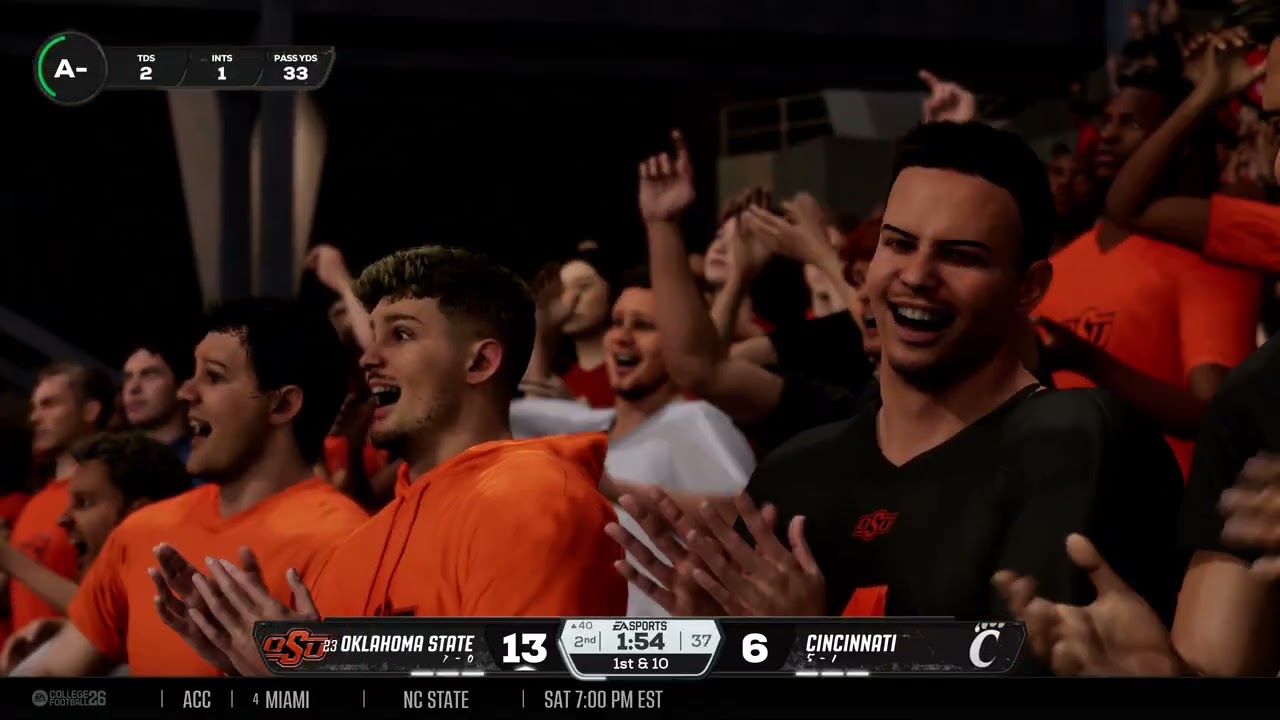 EA SPORTS™ College Football 26, OSU Vs Cincinnati
