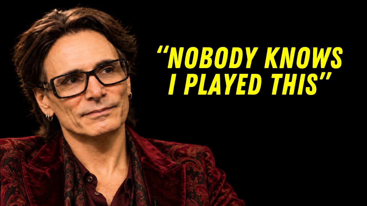 6 Songs You Didn't Know Steve Vai Played Guitar On