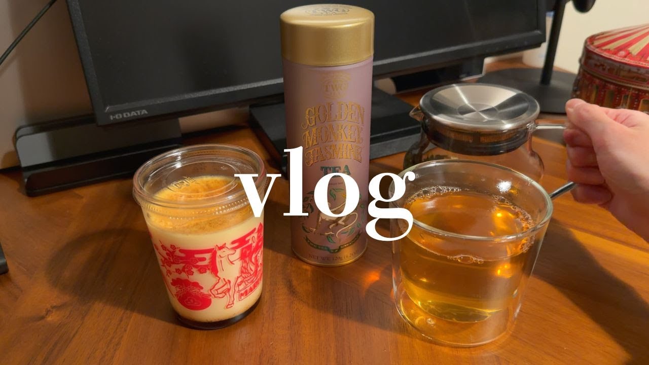 vlog | 渋谷と銀座のデパ地下でスイーツ購入したり