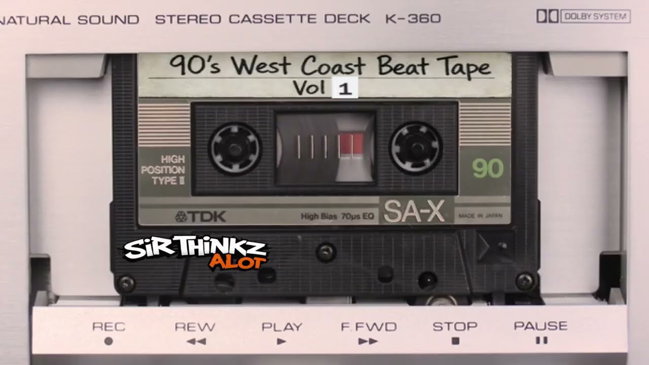 90's West Coast Beat Tape Volume 1 - Sir Thinkz ALot
