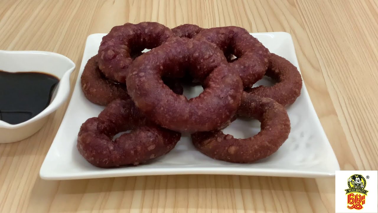 ကန်စွန်းဥ မုန့်လက်ကောက် Burmase Donuts