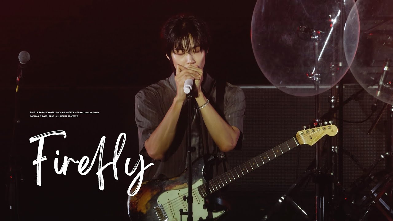 [4K] 251219 엔플라잉 (N.Flying) - Firefly 이승협 SEUNGHYUB focus @&CON4 ENCORE : Let's Roll &4EVER