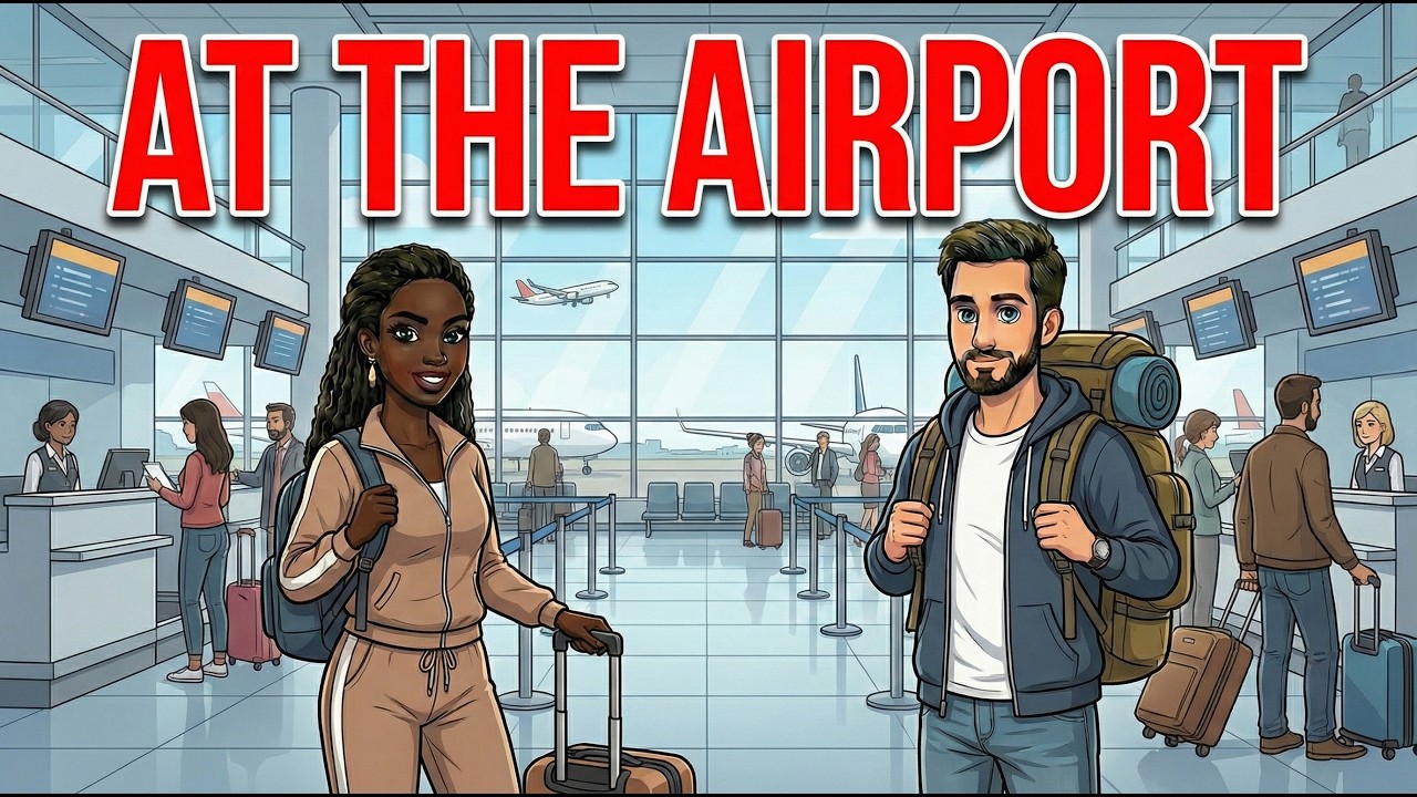 At The Airport | Learn English Quickly With Podcast