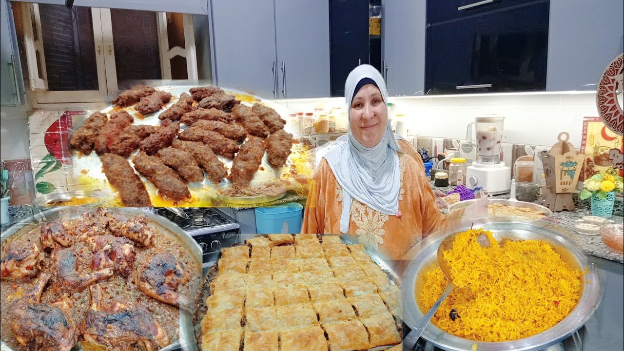 لما يكون عندك عزومه وترتبى صح  ويهون عليكى التعب  عملت عزومه تشرفك قدام ضيوفك