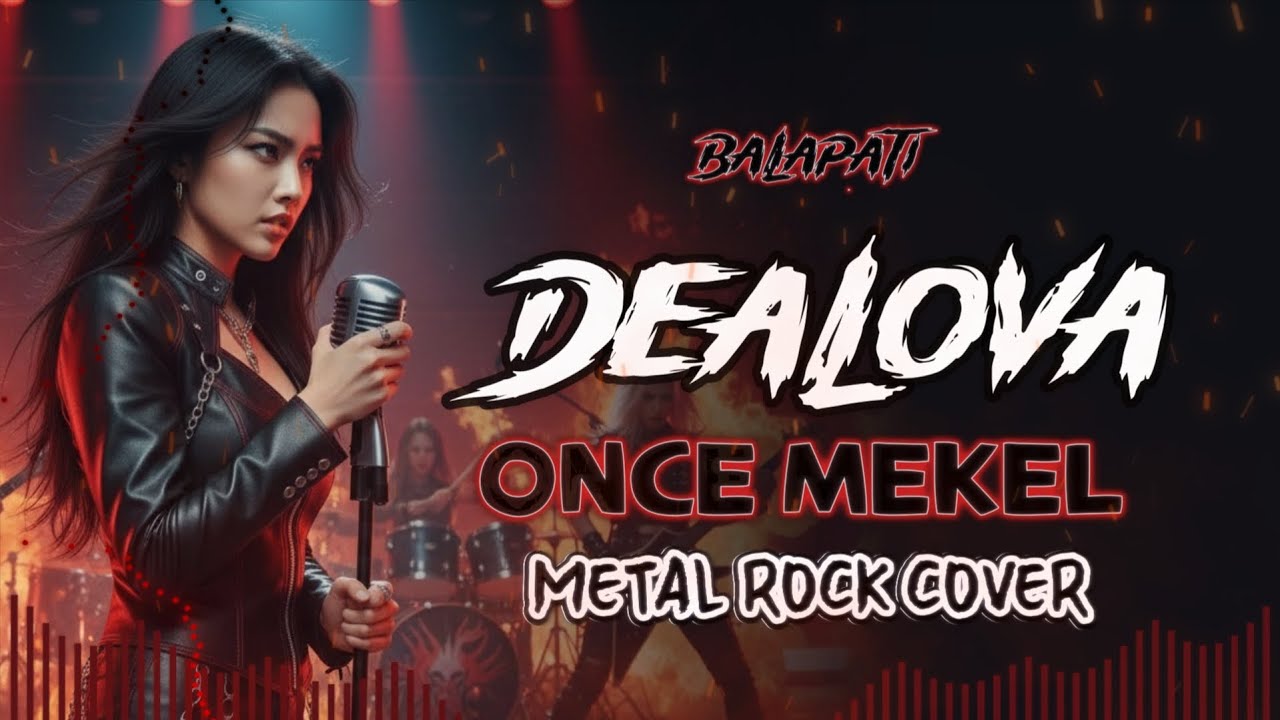 (ENAKNYA NGERI!!! METAL ROCK ) DEALOVA - ONCE MEKEL | VIDEO LYRIC BY BALAPATI