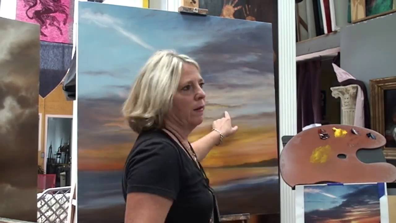 Time-Lapse Cloud Painting by Cheryl Kline