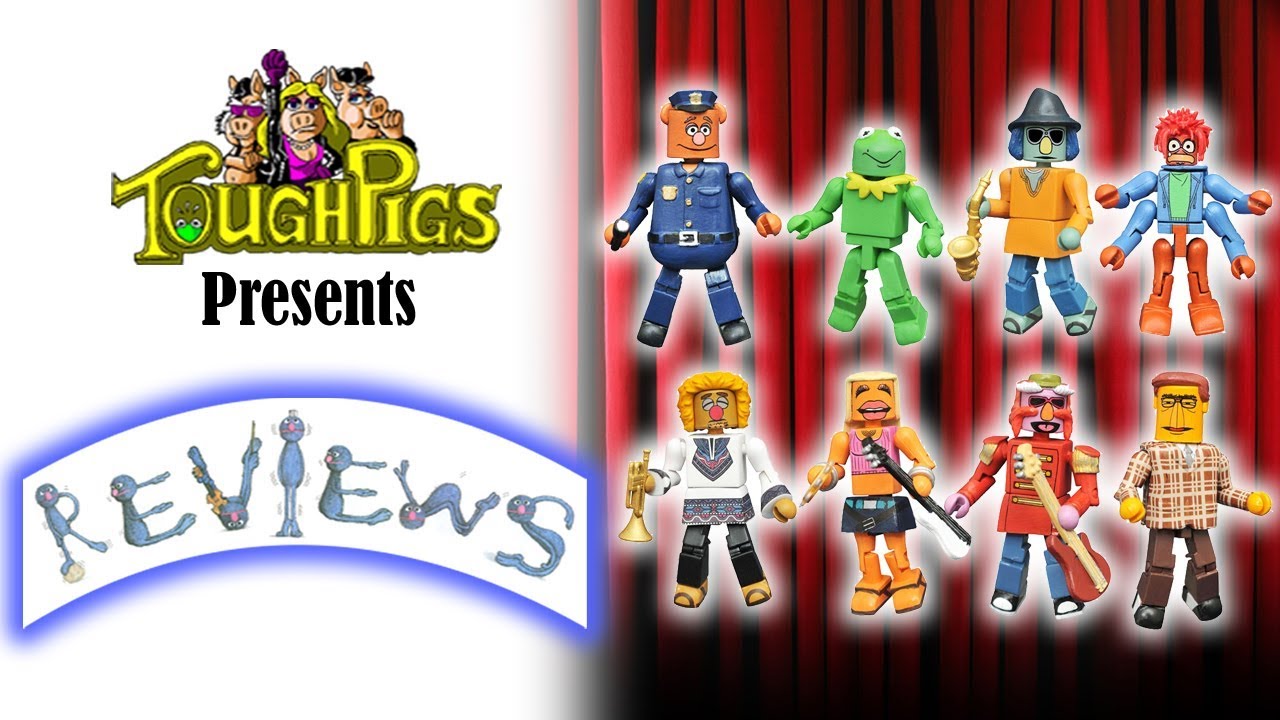 ToughPigs Review: Muppet Minimates - Pepe, Constantine, Zoot, Patrol Bear & More!