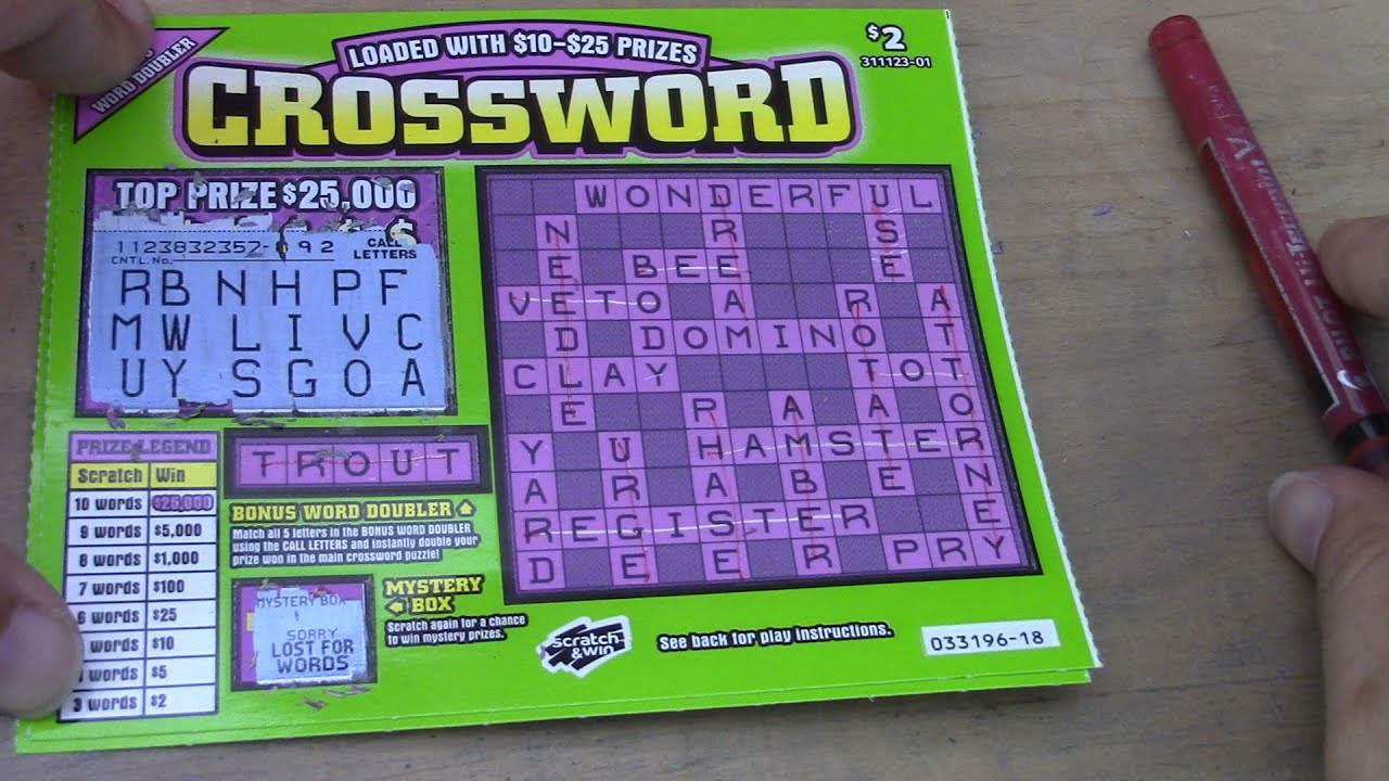 One Win Saves All🍀BCLC Scratch & Win - Crossword🆎