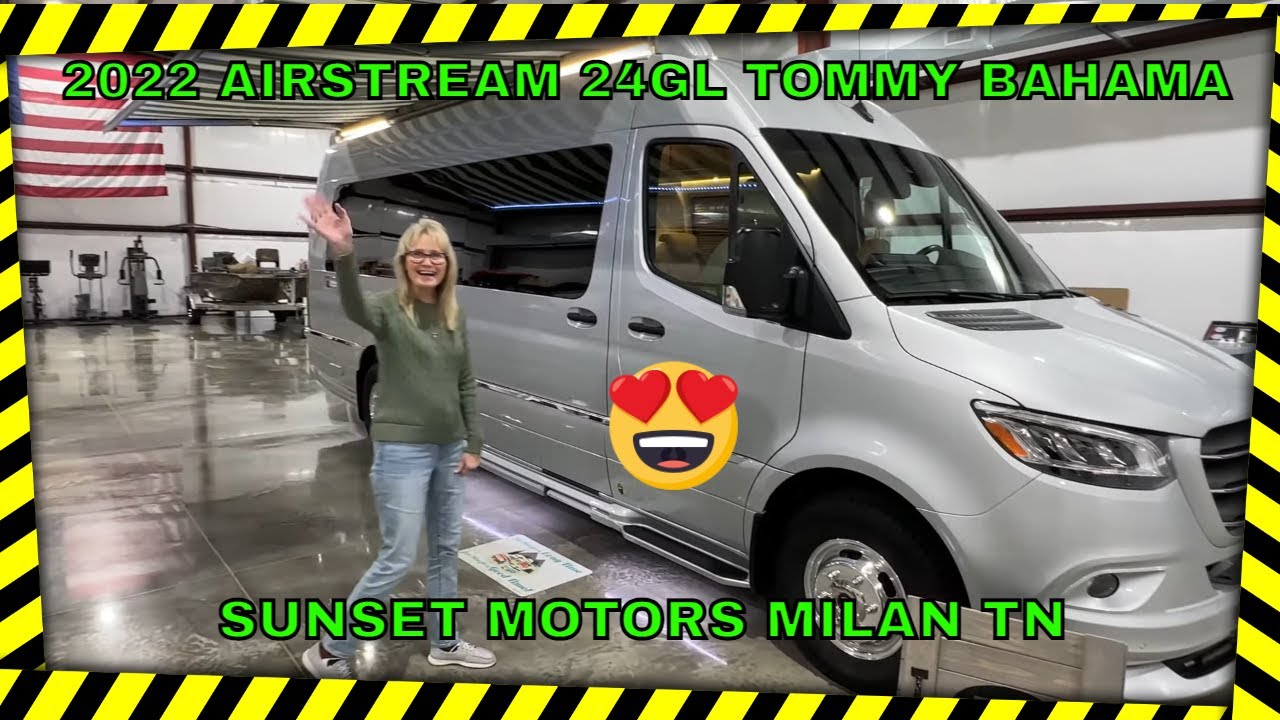 2022 AIRSTREAM INTERSTATE 24GL MERCEDES DIESEL CLASS B MOTOR HOME RV FOR SALE REVIEW INFO SUNSETMOTO