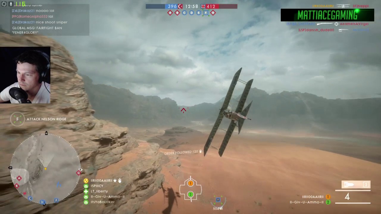 Battlefield 1 - Tank hunter domination (very even match)