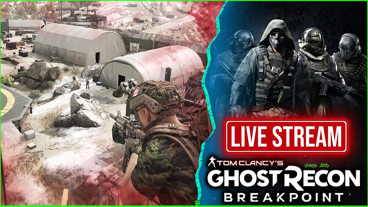🔴 Maxing Adaptive Camo for the Campaign!!! Ghost Recon Breakpoint