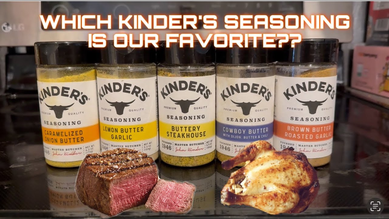 The Swashbuckles taste test Kinder&rsquo;s Seasoning!