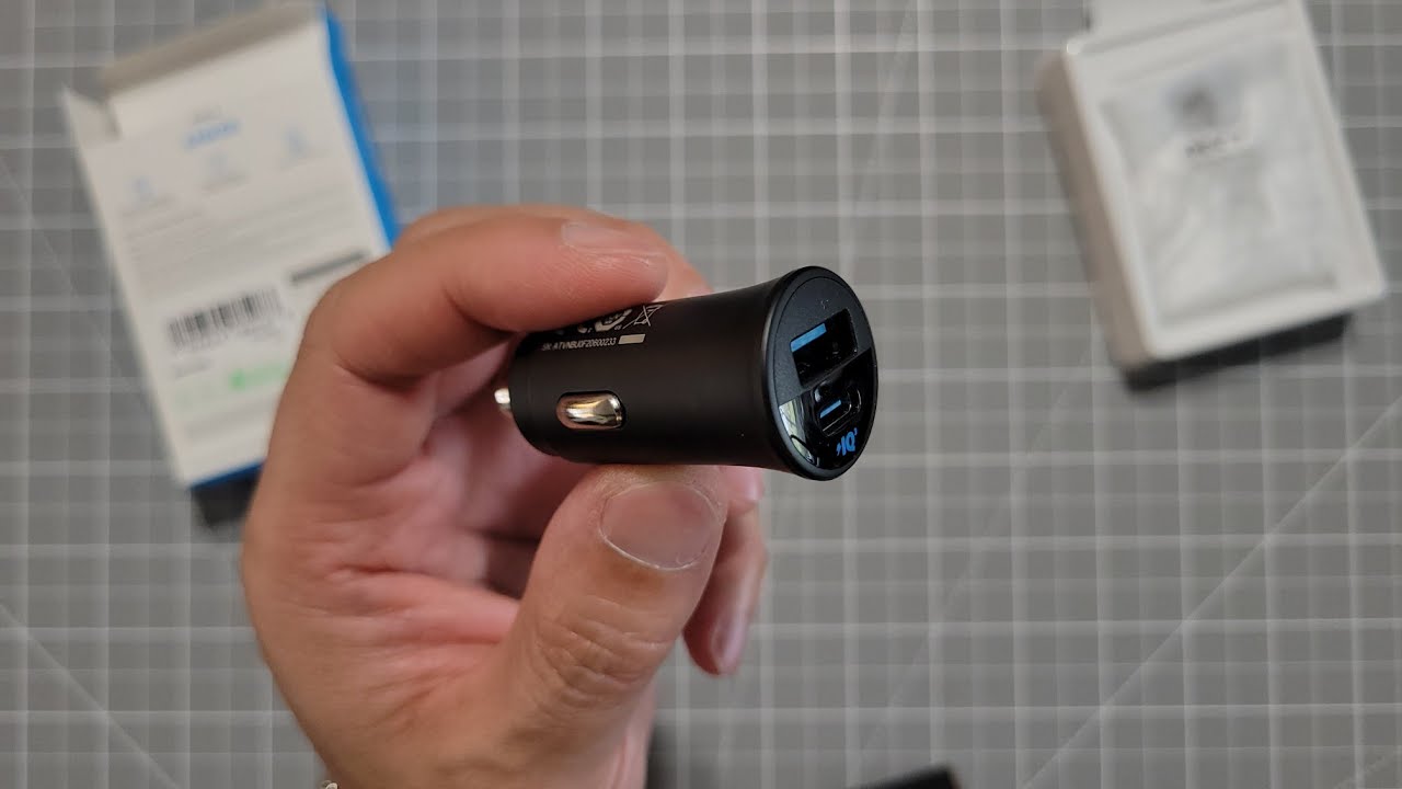 Anker 30w Car Charger Dual Port USB-C  and USB-A