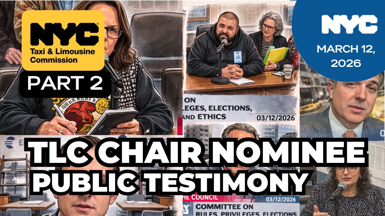 Drivers & Advocates Back NYC TLC Nominee Midori Valdivia, Raise Cost & Affordability Issues (Part 2)