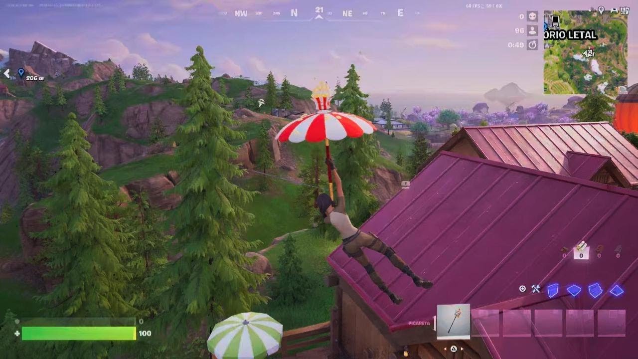 Fortnite partida solo várias kils