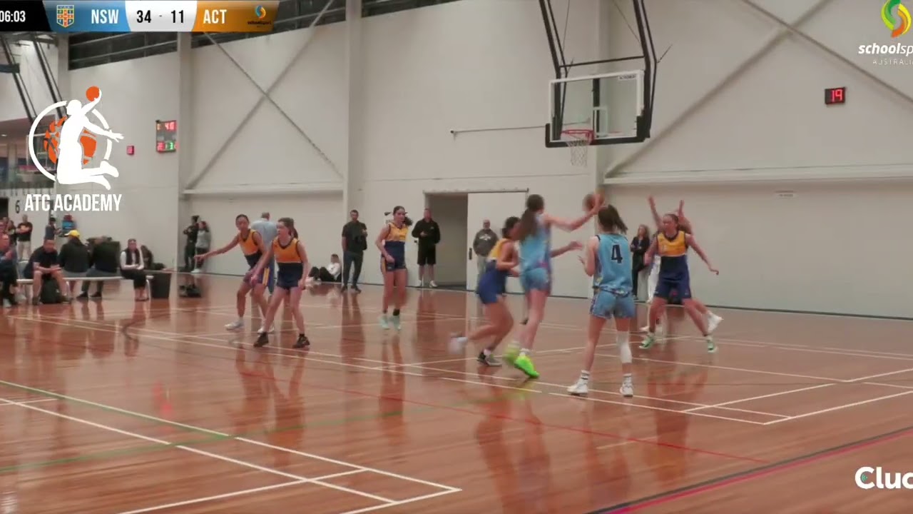 Class of '26 - 6'4 Centre - Zoe Jackson - Australian All Schools Nationals  HIGHLIGHTS