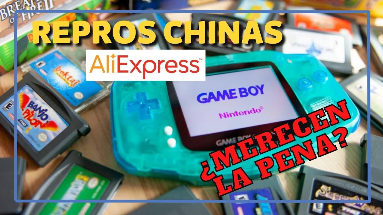 REPRODUCCIONES DE GAMEBOY ADVANCE DE ALIEXPRESS - LAS PROBAMOS #reproducciones #gameboy #aliexpress
