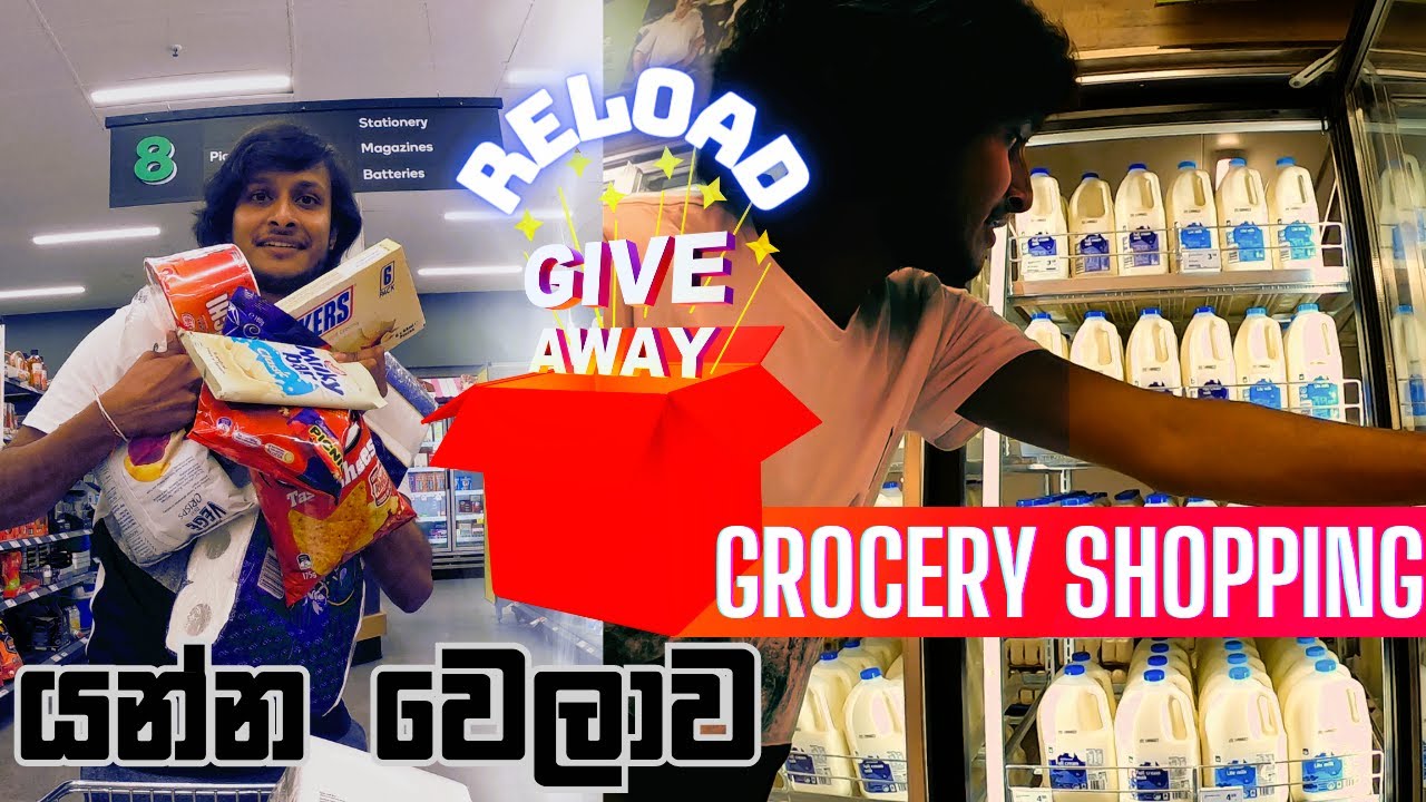 කෑමට බඩු ගන්න යන ගමන් | Australia Shopping Sinhala | Woolworths Supermarket Tour