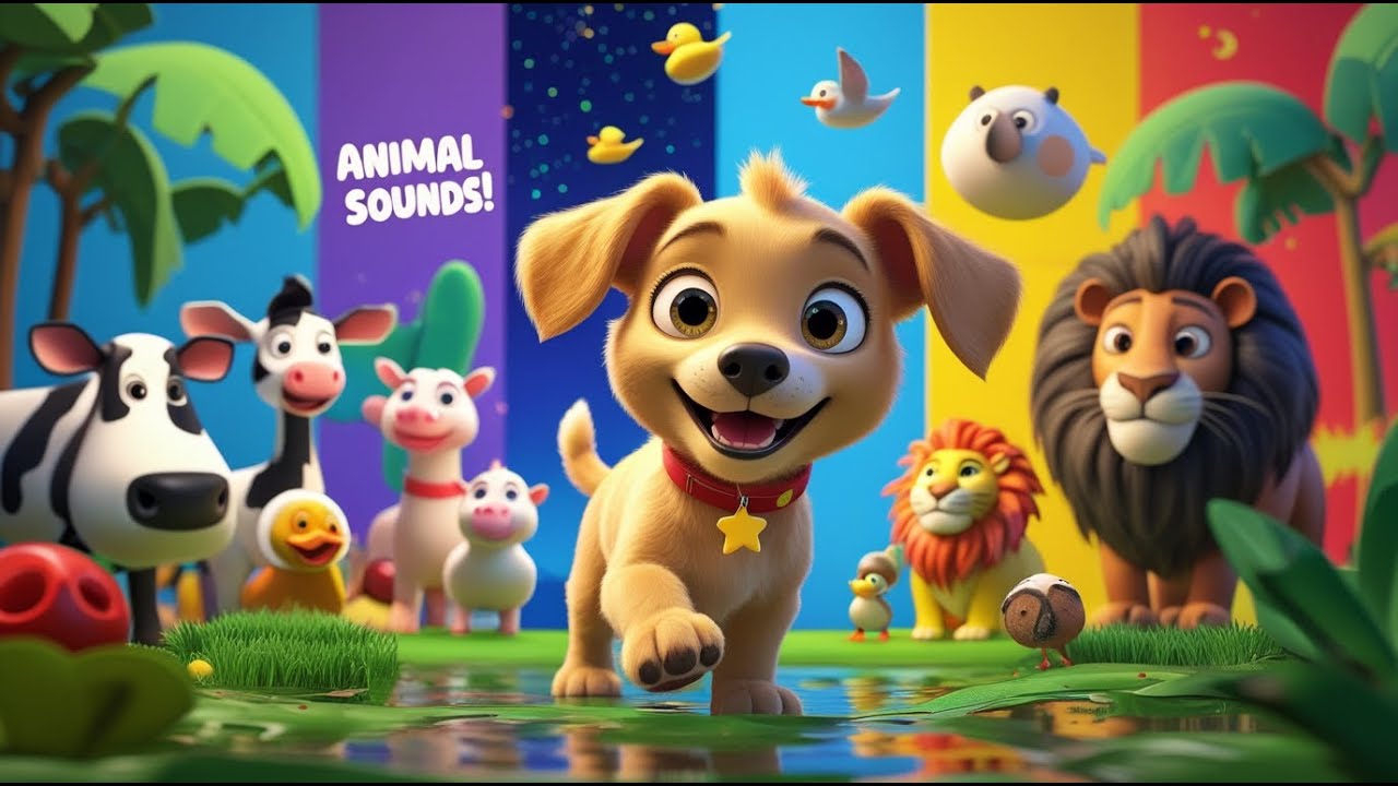 Animal sound Rhyme #rhymes #kids #wonderkidsstories #usa #usakids #newyork #america #americankids