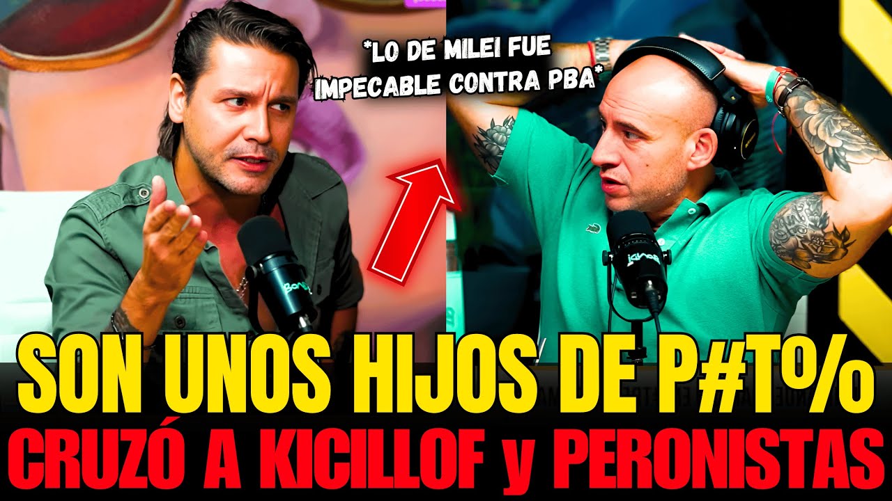 &iexcl;DANANN ESTALL&Oacute; con el PELADO TREBUCQ en VIVO y le DIO C&Aacute;TEDRA a KICILLOF!
