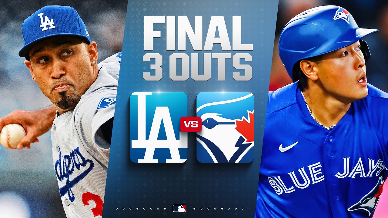 FINAL 3 OUTS: Edwin D&iacute;az on the mound for Dodgers vs. Blue Jays 🍿 | MLB Highlights